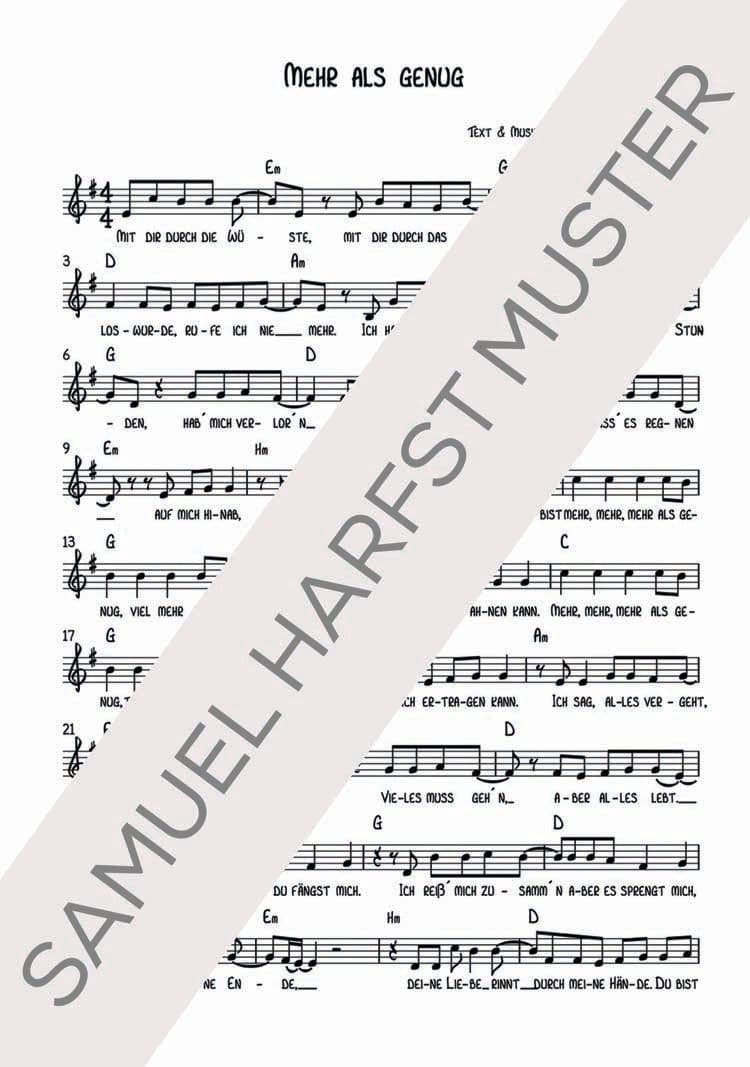 NOTEN | Mehr als genug